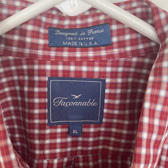 Faconnable - Men’s Long Sleeved Button Up Shirt Sz XL - Picture 2 of 4